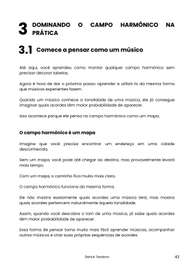 Aprenda o campo harmônico - dominando o campo harmônico