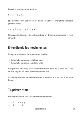 Aprendiendo ritmos