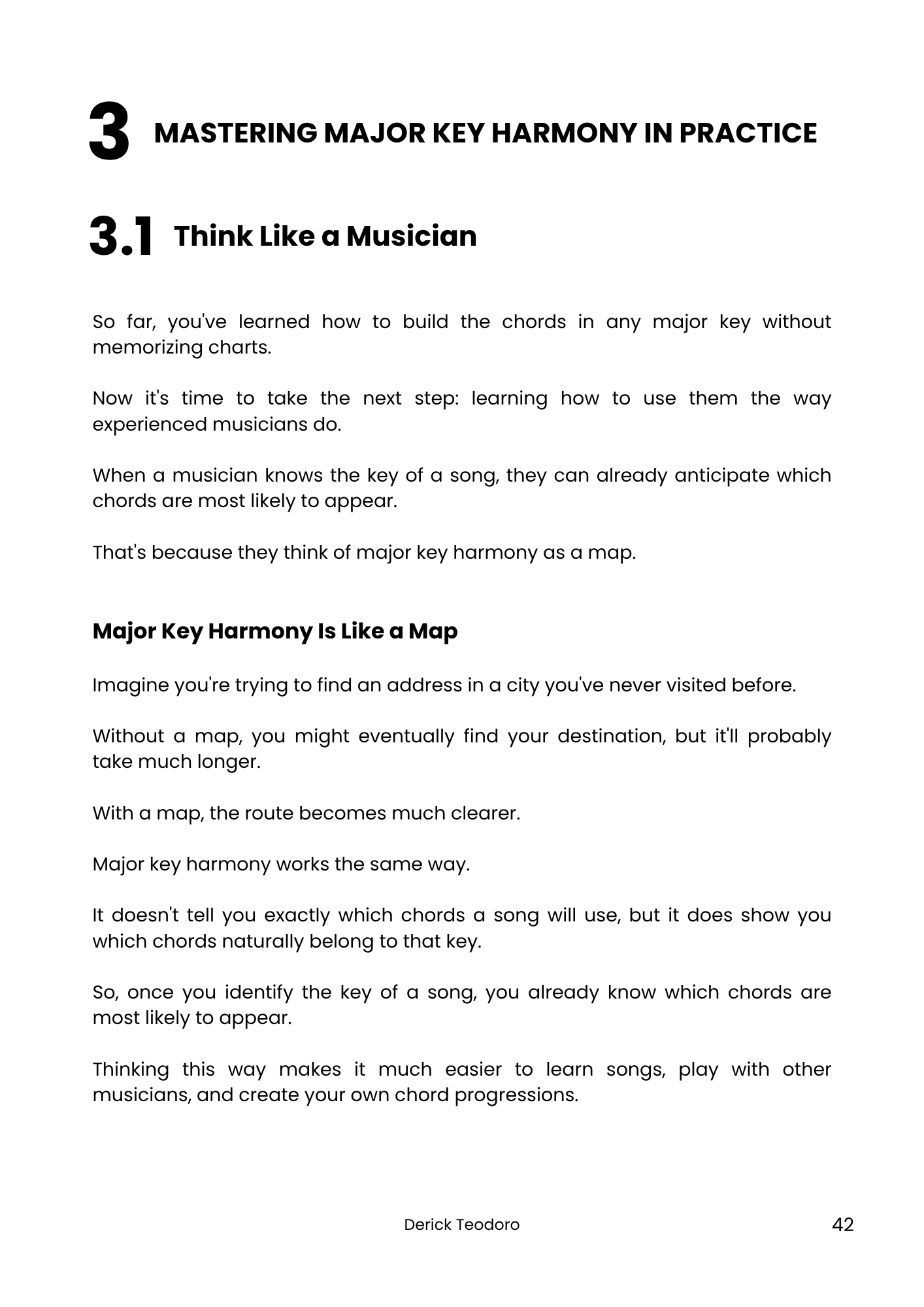 Master major key harmony - mastering major key harmony